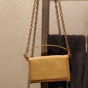 Dagne dover original clutch wallet in gold